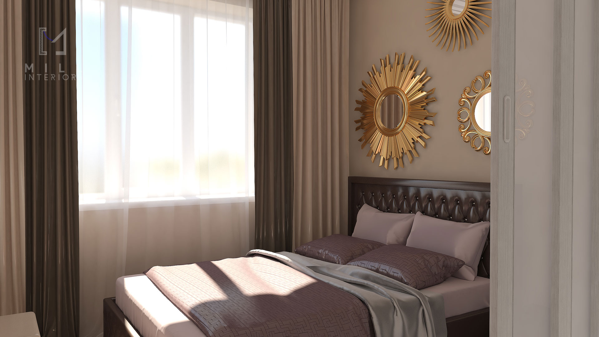 Дизайн интерьера однокомнатной квартиры - Mill interiors - фабрика ...